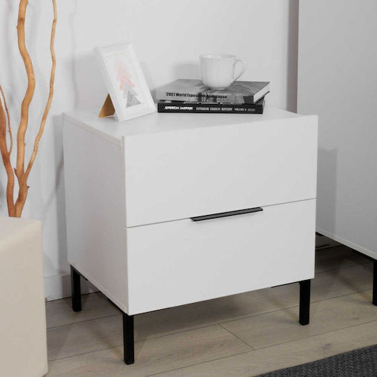 Σετ Комплект Спалня Бял 160x200бр 3бр