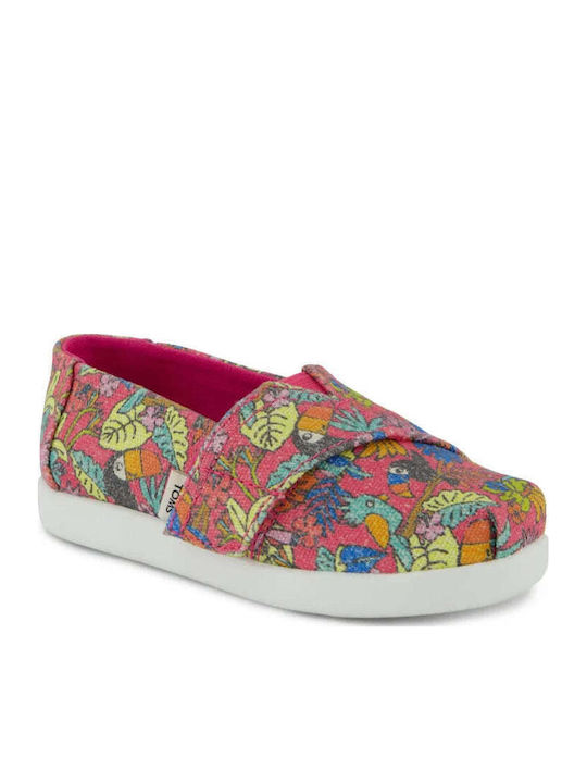 Toms Παιδική Υφασμάτινη Εσπαντρίγια Ροζ Toms Παιδική Υφασμάτινη Εσπαντρίγια Ροζ