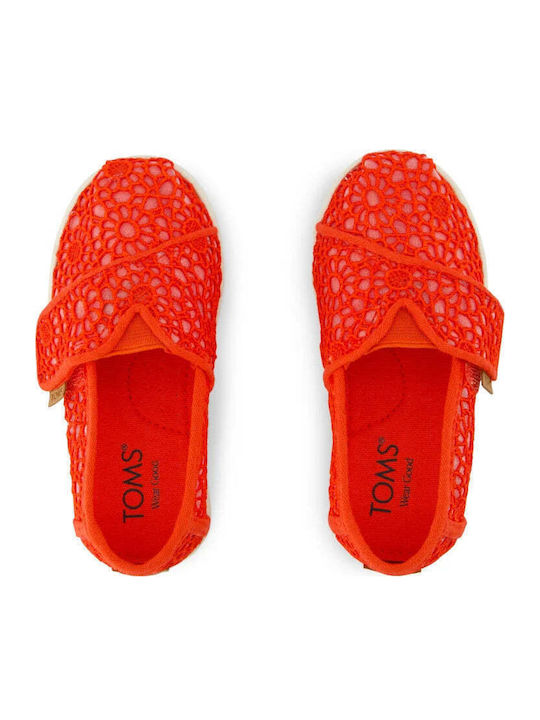 Toms Παιδική Υφασμάτινη Εσπαντρίγια Κόκκινη