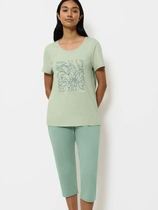 Triumph Summer Women's Pyjama Set Pistachio