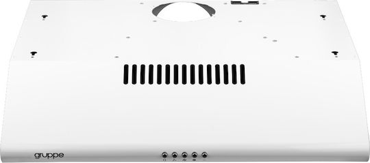 Gruppe Pratico 700 Freestanding Vent Hood 70cm White