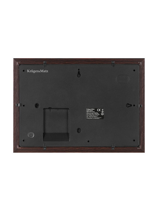 Kruger & Matz Ψηφιακή Κορνίζα 1" Ανάλυσης 1280x800 Λευκή KM1102