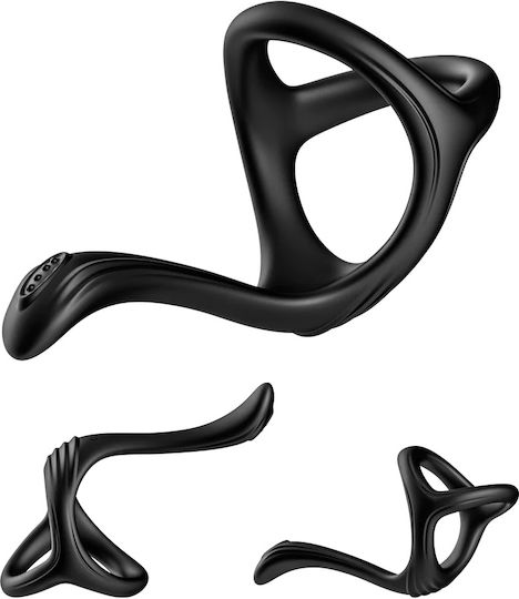 Toyboy Soft Stretchy 3 In 1 Cock Ring Taint Teasing Tail Κωδικός Προϊόντος Sw-62273