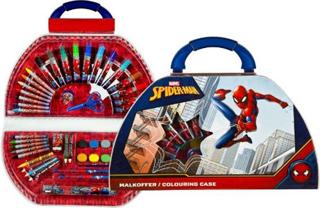 Spiderman Σετ Ζωγραφικής 50τμχ