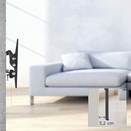 HAMA 00220804 TV Wall Mount Up To 46 Inches and 25kg