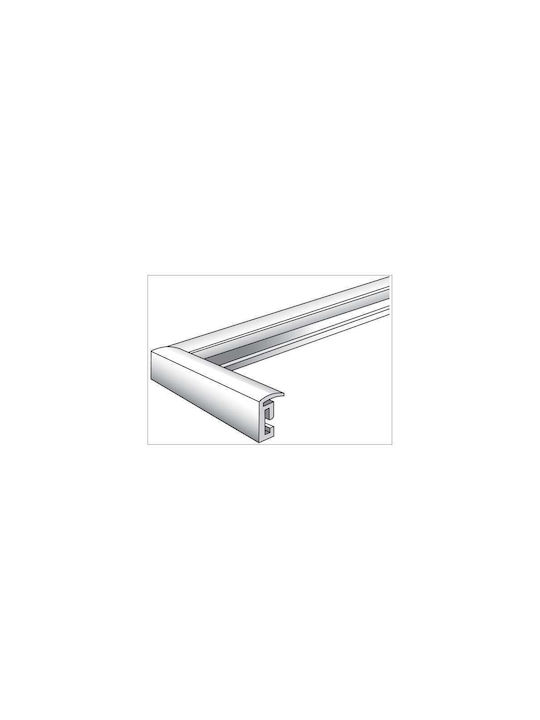 Walther Lifestyle Plastic Photo Frame with Silver Frame