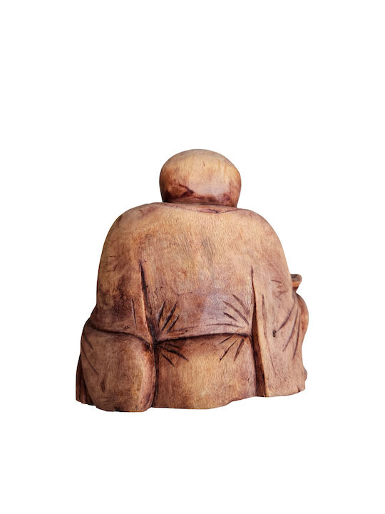 AristonLab Decorativ Buddha din Lemn 15x15cm 1buc