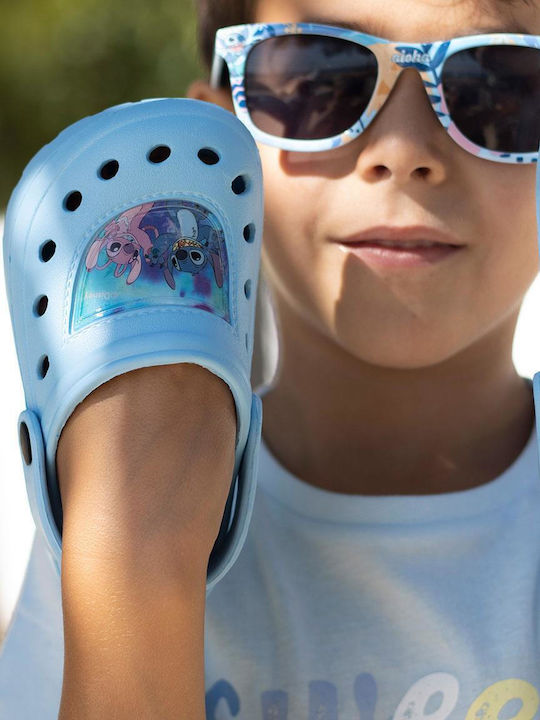 Clog Stitch&amplilo Παιδικά Σαμπό Θαλάσσης Γαλάζια