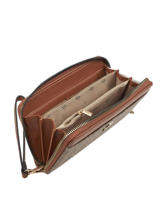 Large Women's Wallet Classic Brown