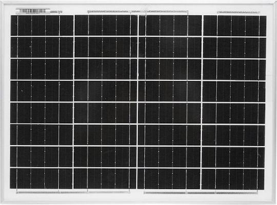Breckner Монокристален Соларен Панел 20W 18V 400x300x17мм