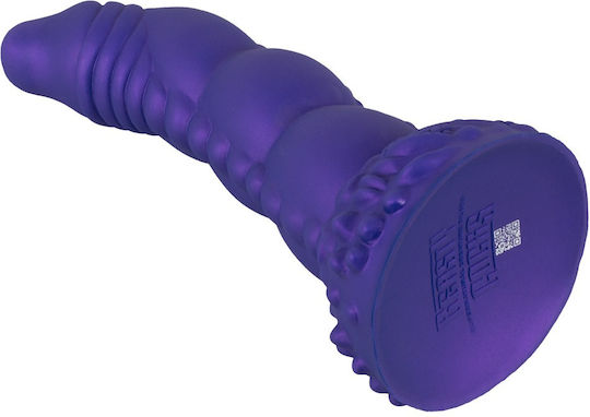 You2Toys Glass Dildo With Suction Cup Purple 22.5cm
