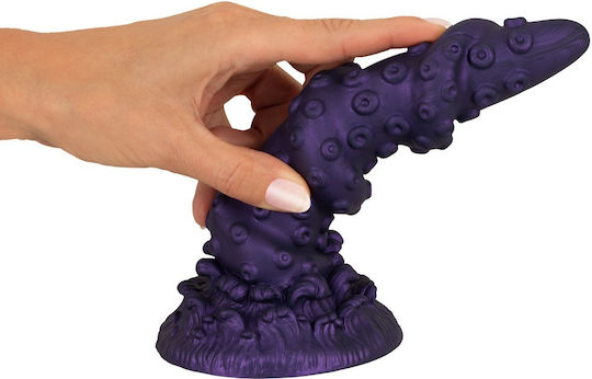 You2Toys Glass Dildo With Suction Cup Purple 20.2cm