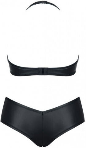 Demoniq Lea Open Cup Bra Set