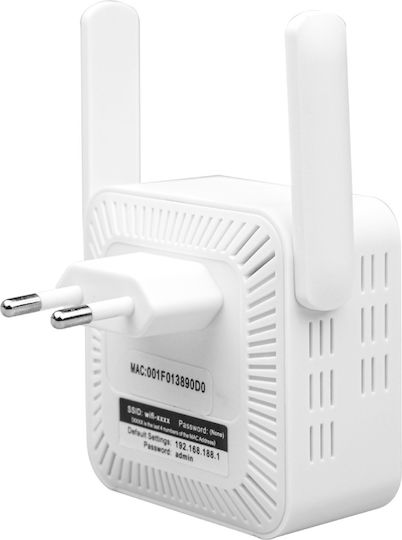 EDUP EP-2972 WiFi удължител Единична лента (2.4GHz) 300Mbps