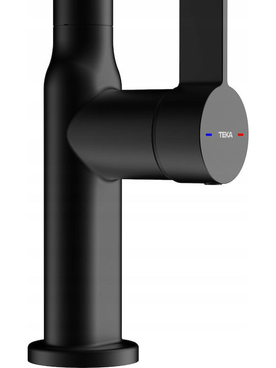 Teka Oval 938 Küchenarmatur Zähler Schwarz