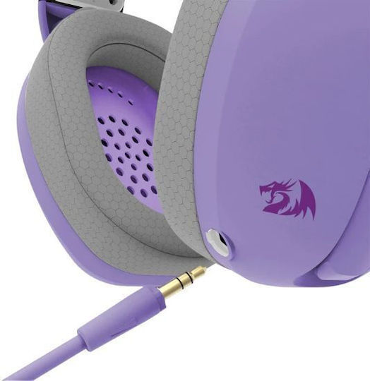 Redragon IRE H848 Ασύρματο Over Ear Gaming Headset με σύνδεση Bluetooth White Grey for Nintendo Switch / PC / PS4 / PS5