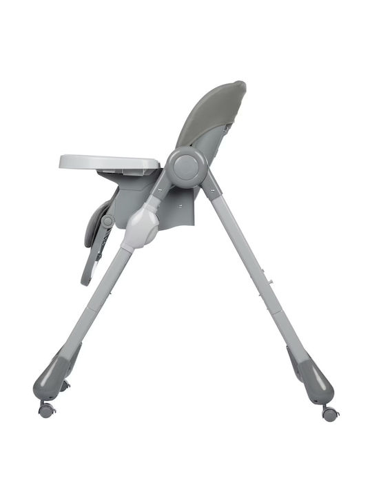 Bebe Confort Olea Klappbarer Baby Hochstuhl mit Höhenverstellbar Tinted Grau