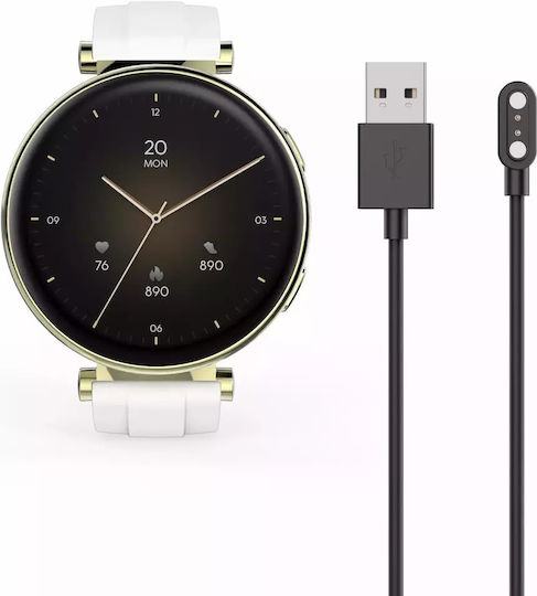 HAMA 7000 43mm Smartwatch mit Pulsmesser (Weiß)