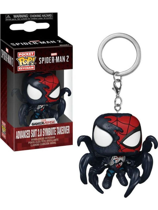 Funko Pocket Pop! Keychain Bobble-Head Movies: Marvel - Spider-Man Exclusive