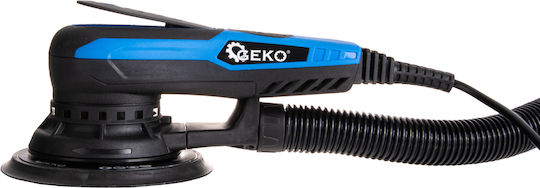 Geko G80811 Έκκεντρο Τριβείο 150mm Ρεύματος 350W με Ρύθμιση Ταχύτητας και με Σύστημα Αναρρόφησης