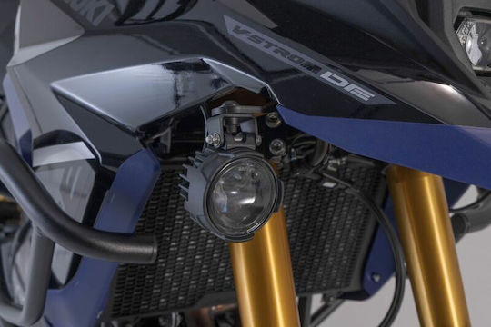 Sw-motech Lichtkit LED Front Evolution Rechts Links Nsw.05.845.61000/b Klare Linse 1 Stück Schwarz