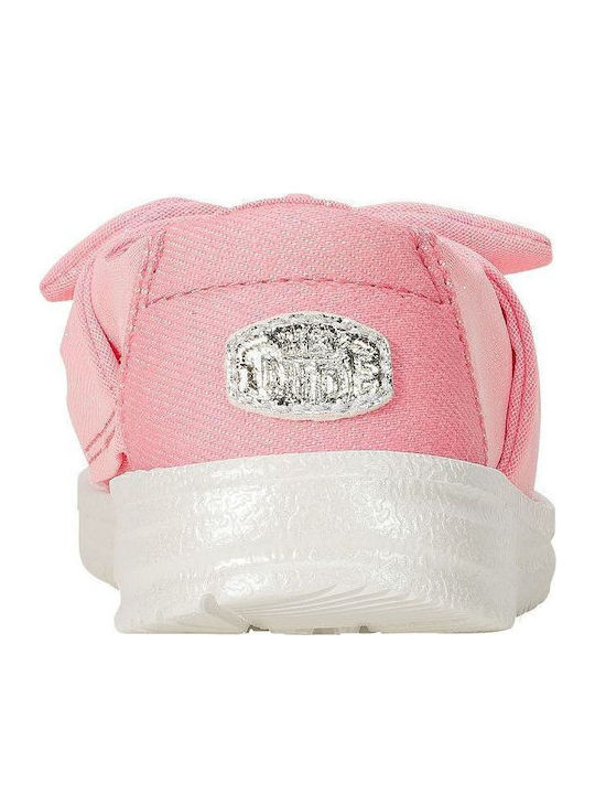 Kinder-Mokassins Rosa