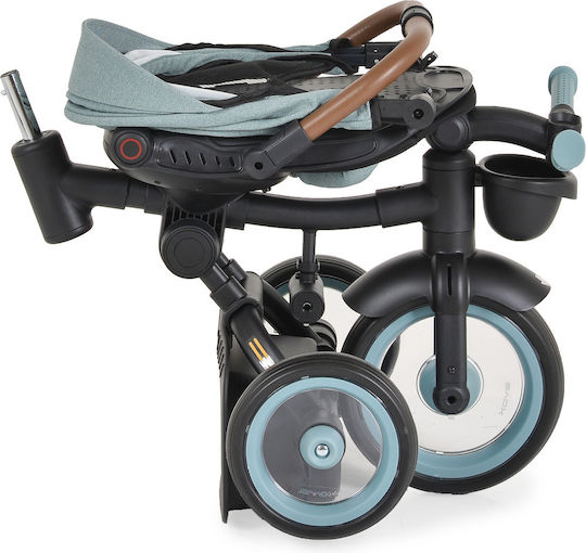 Byox Jasper Foldable & Convertible Green Kids Tricycle For 10 Months