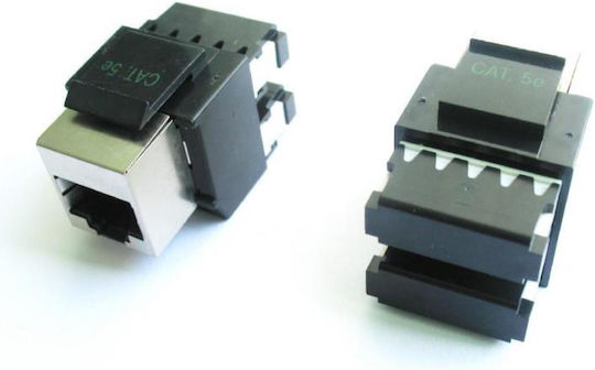 Cablexpert Doppelter Extern Netzwerksteckdose RJ45 Typ Cat5 in Weiß Farbe CAT5e GM-SMB2