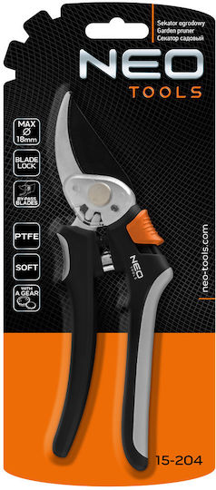 Neo Tools Baumschere Länge 20cm mit Maximalem Schnittdurchmesser 18mm