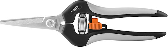 Neo Tools Ψαλίδι Τρύγου Μήκους 18.5cm με Μέγιστη Διάμετρο Κοπής 6mm