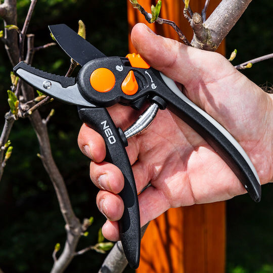 Neo Tools Foarfecă de tăiere Lungime 20cm cu Diametru Maxim de Tăiere 18mm