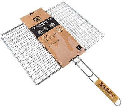 Home & Camp Double Inox Grill Rack