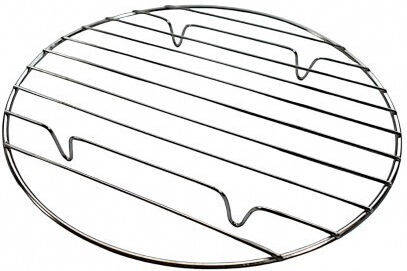 Govas Round Inox Grill Rack with Legs 25cm