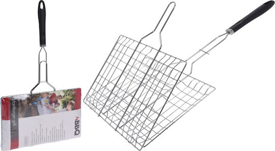 Doppelt Metallischer Grillrost für Burger 60cmx36cmcm