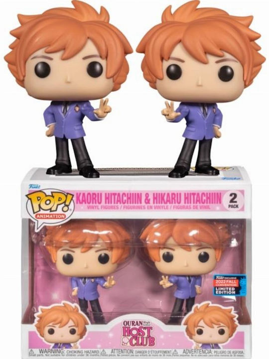 Funko Поп! Анимация: Ouran High School Host Club - Kaoru Hitachiin & Hikaru Hitachiin 2 броя Ограничено издание