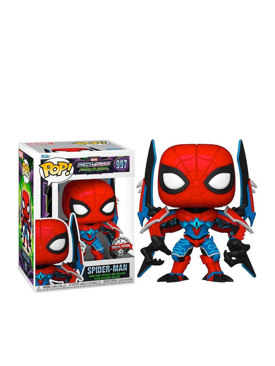 Funko Pop! Marvel: Mechstrike: Vânătorii de Monștri - Spider-Man 997 Bobble-Head Ediție Specială