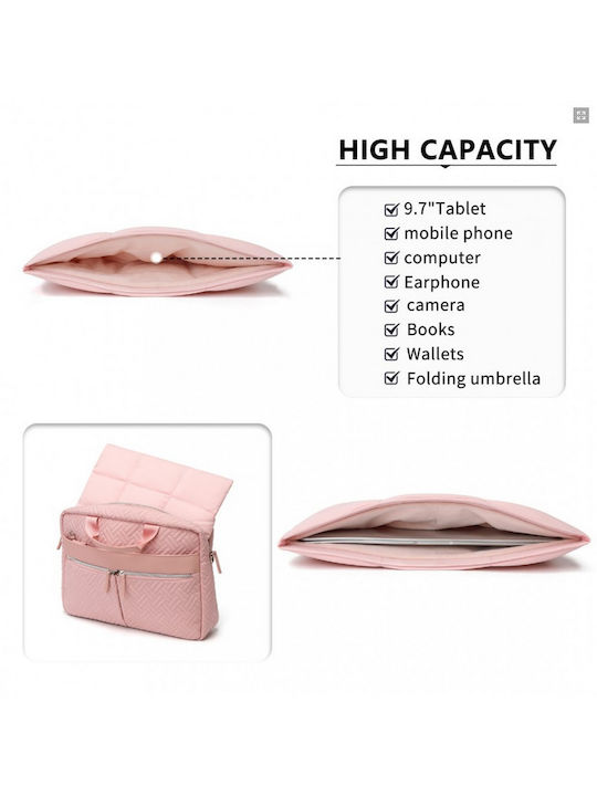 Miss Lulu Tasche Fall für Laptop 14" in Rosa Farbe EH2359 PK