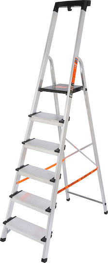 Palbest Scară Aluminiu cu 6+1 Trepte