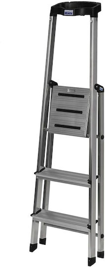 Krause Scară Aluminiu cu 2+1 Trepte 140buc