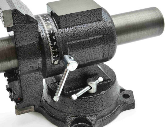 Geko Rotating Countertop Vise Cast Iron with Maximum Opening 125mm