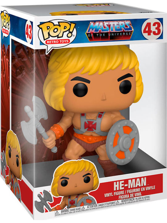 Funko Pop! Retro Toys Animation: He-Man Supersized 10" (25cm) Funko Pop! Retro Toys Animation: He-Man Supersized 10" (25cm)