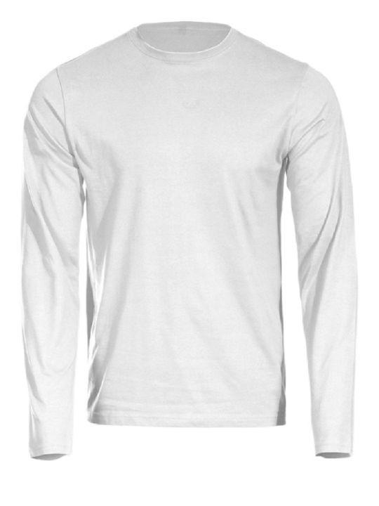 Stenso Kaos Weißes Langarm-T-Shirt