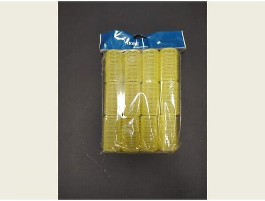Hair Tools 685 Ρόλεϊ Τρίχινο 32mm σε Γαλάζιο Χρώμα 12τμχ