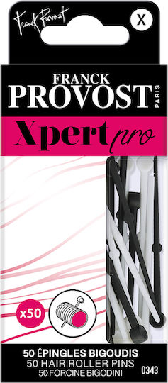 Franck Provost Xpert Pro 343 Καρφάκια για Ρόλεϊ σε Πολύχρωμο Χρώμα 50τμχ