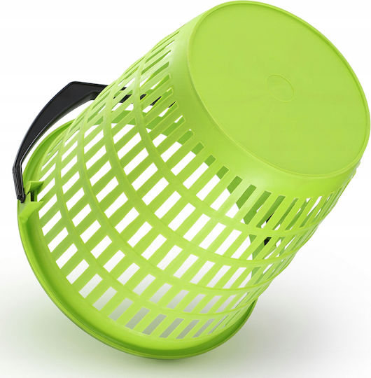 Kadax Coș de Depozitare Plastic Verde 12lt 1buc