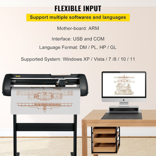 Vevor Κοπτικό Μηχάνημα 28cm