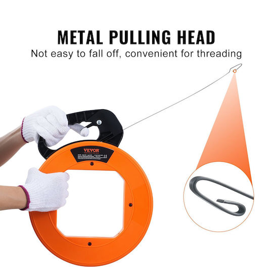 Vevor Plastic Electrician Fish Tape in Carrier