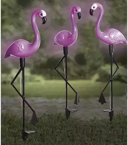 Gardlov Set of 3 Stake Solar Lights with Photocell IP44 20cmx6cmx52cmcm