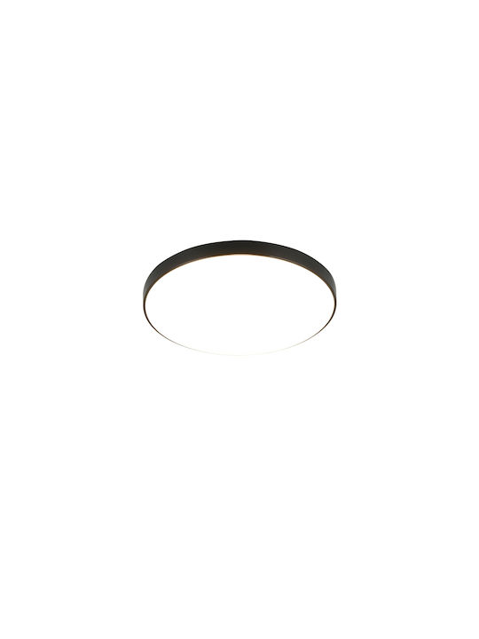 Trio Lighting Ceiling Mount Light Bathroom Black