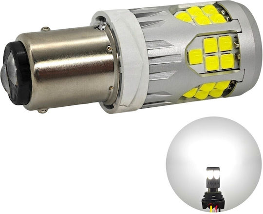 Λάμπα Αυτοκινήτου P21/5W / DRL Canbus LED 5500K Ψυχρό Λευκό